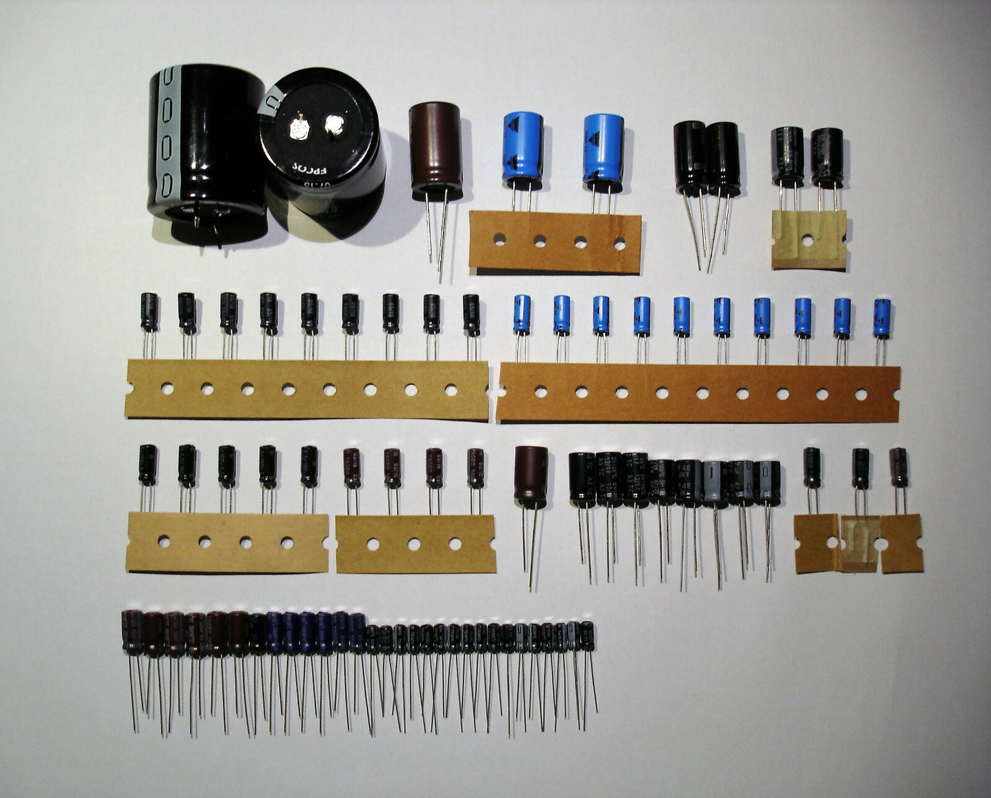 SANSUI 8080 + 9090 Elektrolyt-Kondensator-Set komplett recap repair