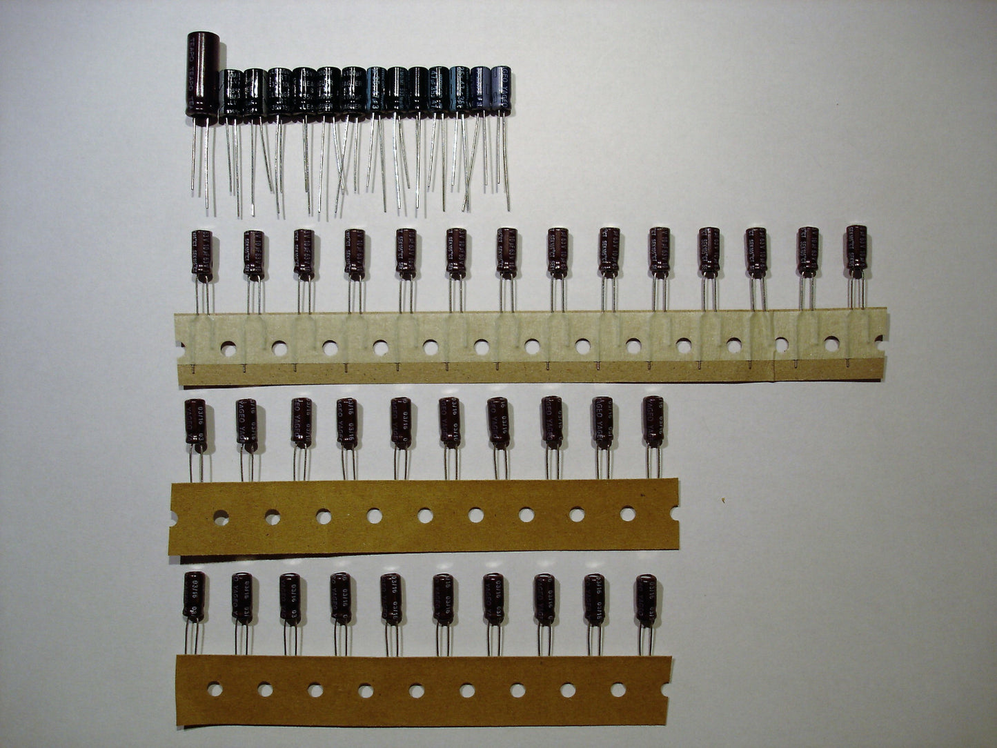ROLAND TB303 Elektrolyt-Kondensator-Set komplett recap repair