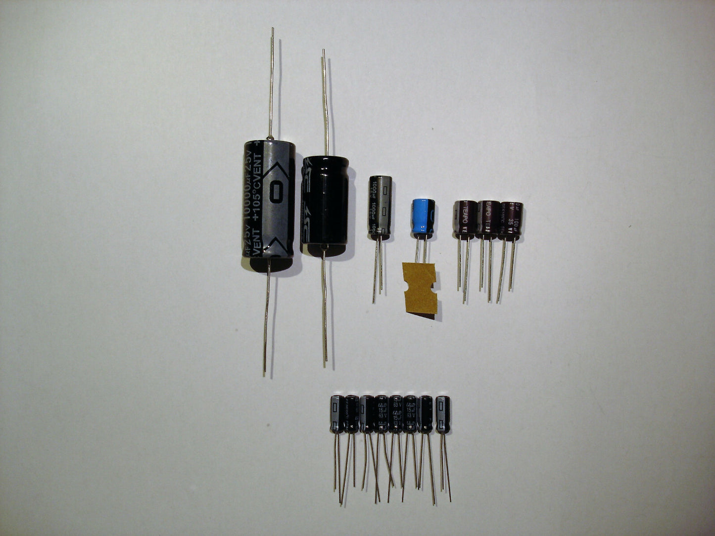 OBERHEIM Matrix 12 Elektrolyt-Kondensator-Set für Netzteil recap repair