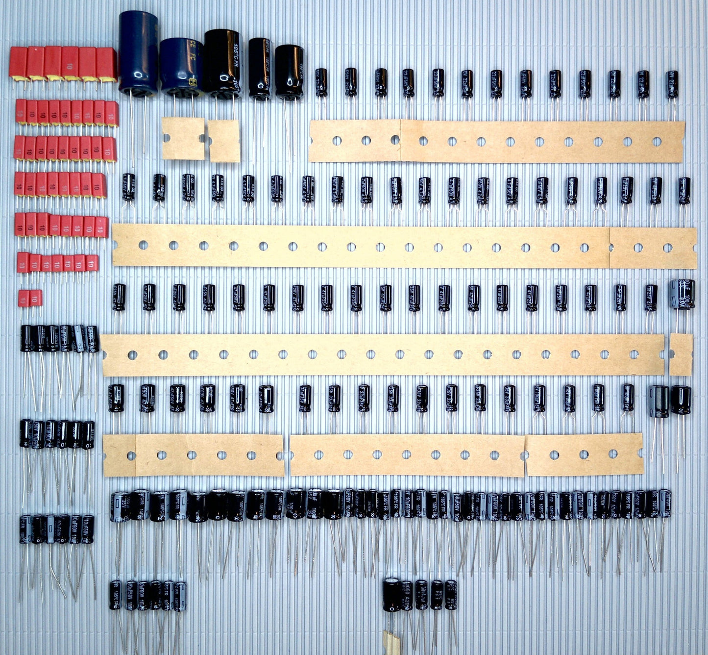 PIONEER CT-F1250 Elektrolyt-Kondensator-Set Panasonic FR-A komplett recap repair