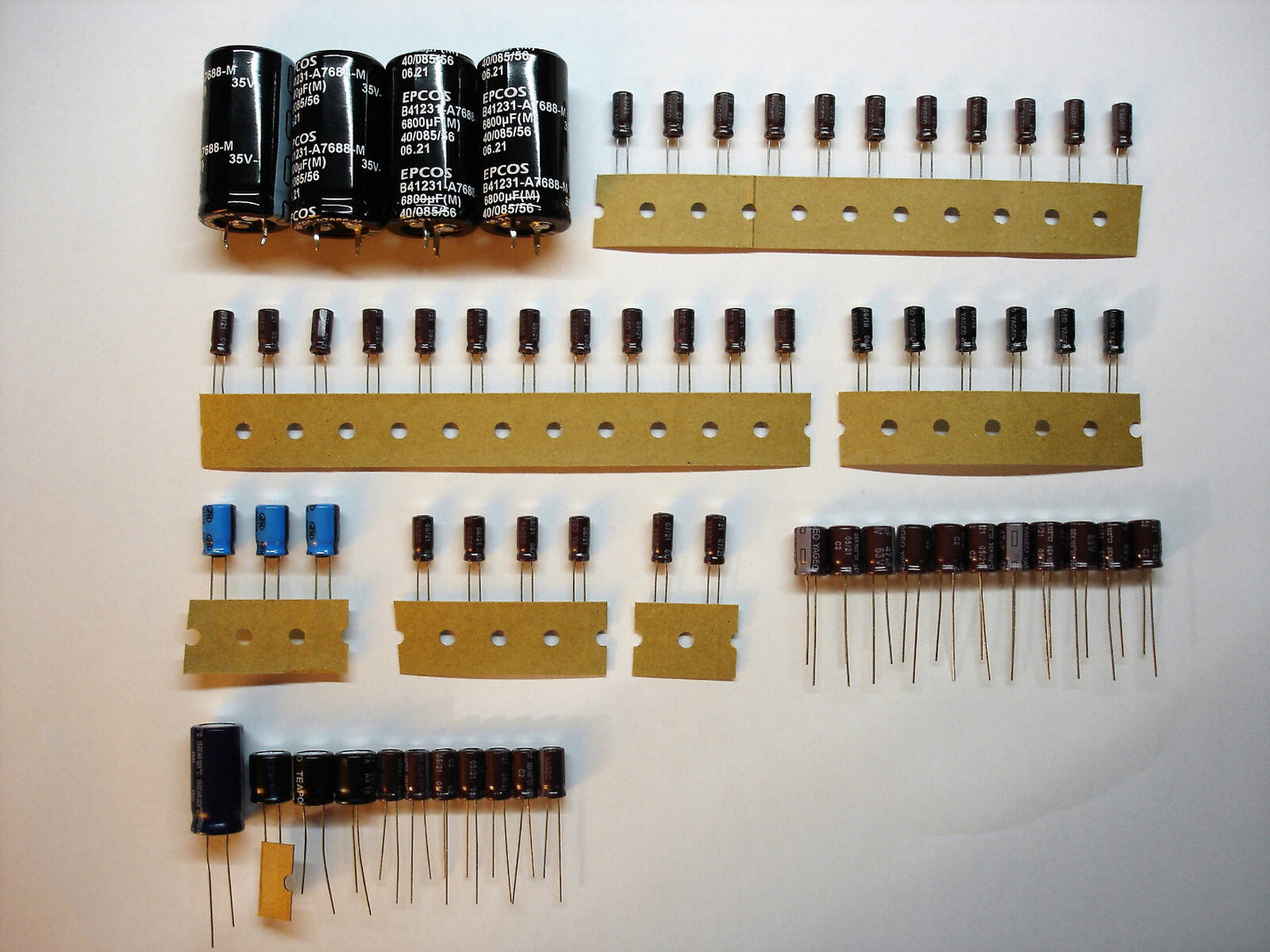 GRUNDIG SV2000 Elektrolyt-Kondensator-Set komplett recap repair