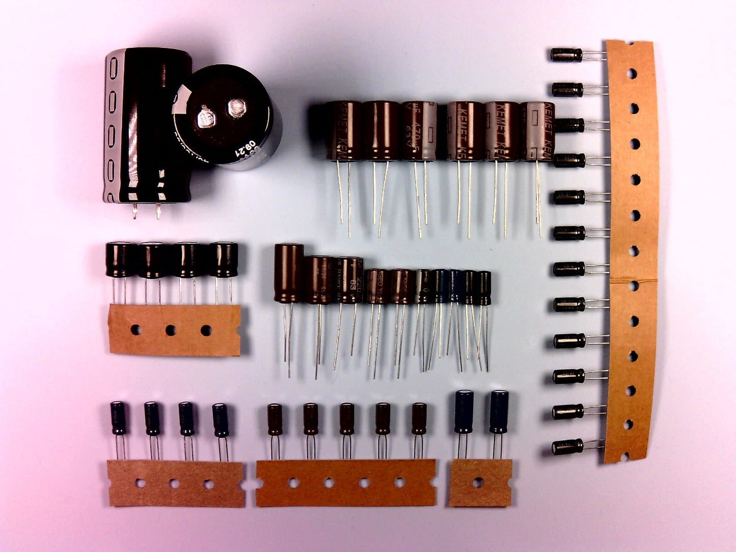 SANSUI AU317 Elektrolyt-Kondensator-Set komplett recap repair