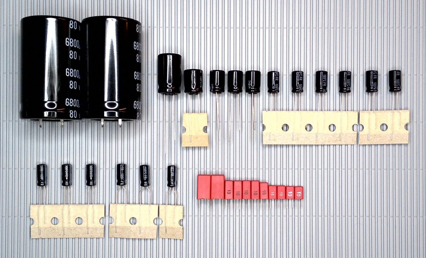 Pioneer SA 530 Elektrolyt-Kondensator-Set komplett recap repair