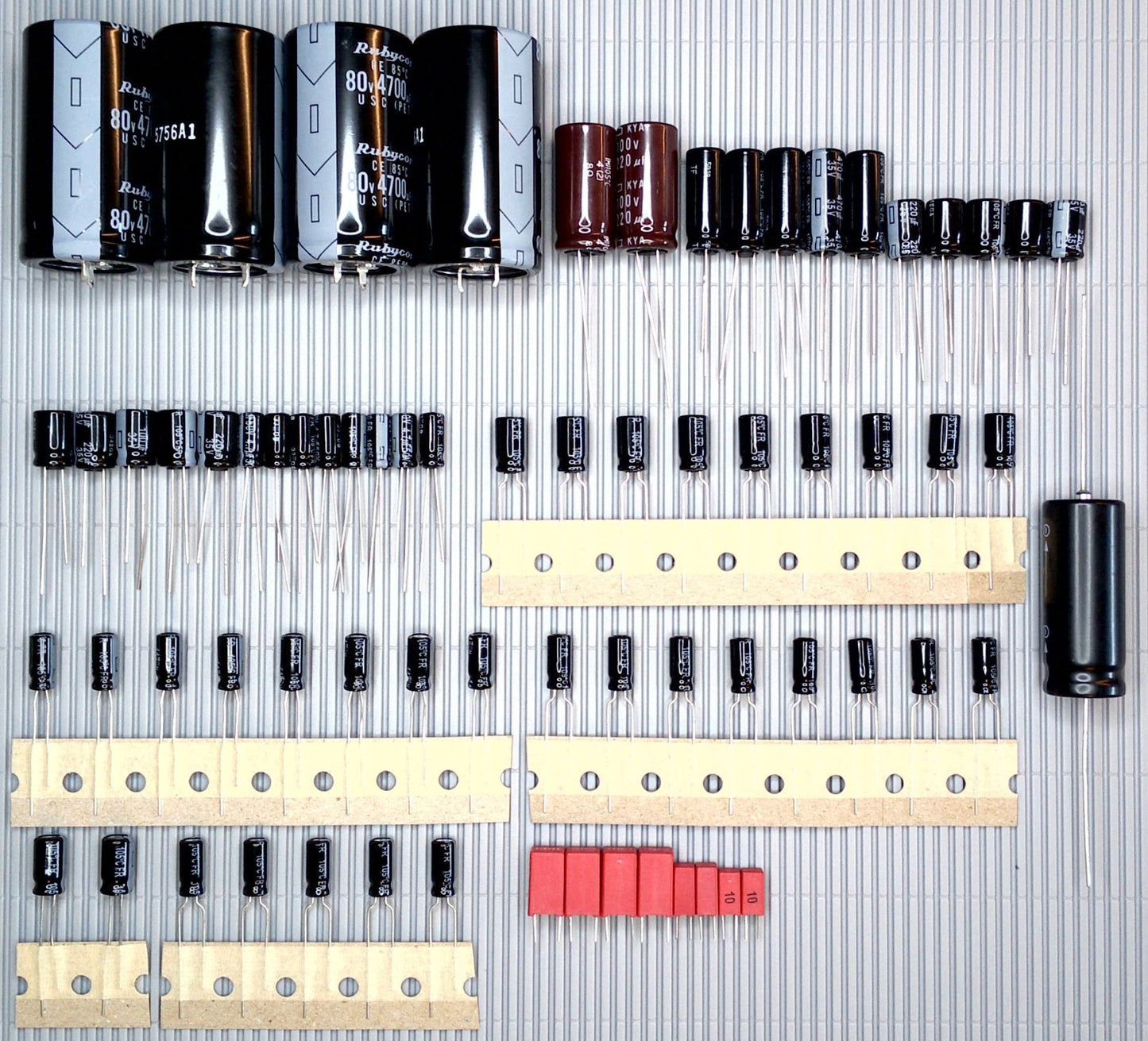 Tandberg TR 2080 Elektrolyt-Kondensator-Set Panasonic WIMA recap repair upgrade