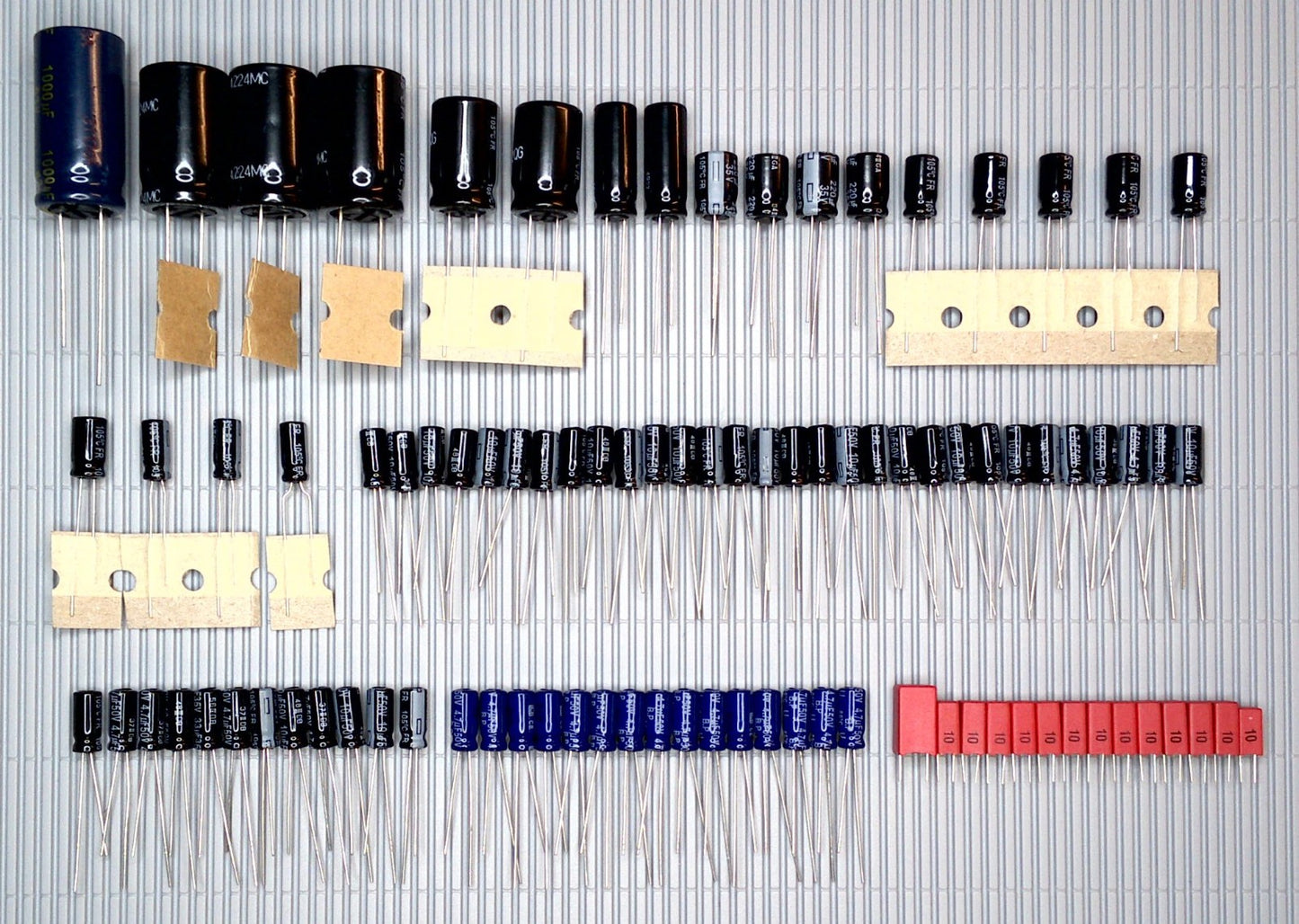 TEAC Z-5000 Elektrolyt-Kondensator-Set komplett Panasonic WIMA recap repair