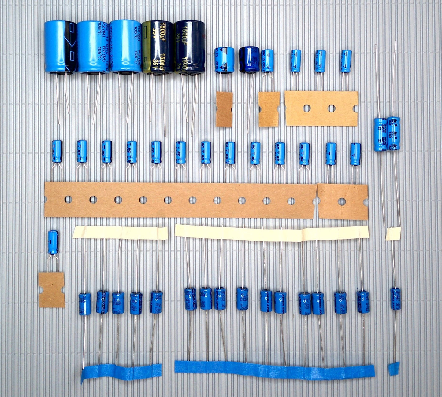 PHILIPS CD 100 Elektrolyt-Kondensator-Set komplett QUALITÄT WÄHLBAR recap repair