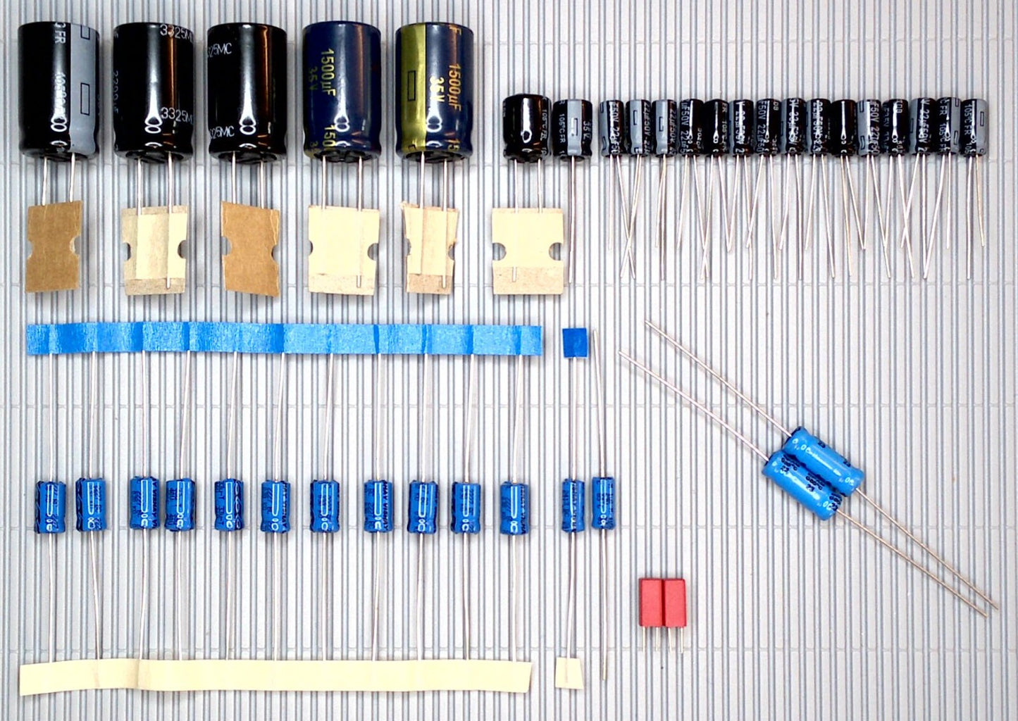 Philips CD200 Elektrolyt-Kondensator-Set komplett Panasonic WIMA recap repair