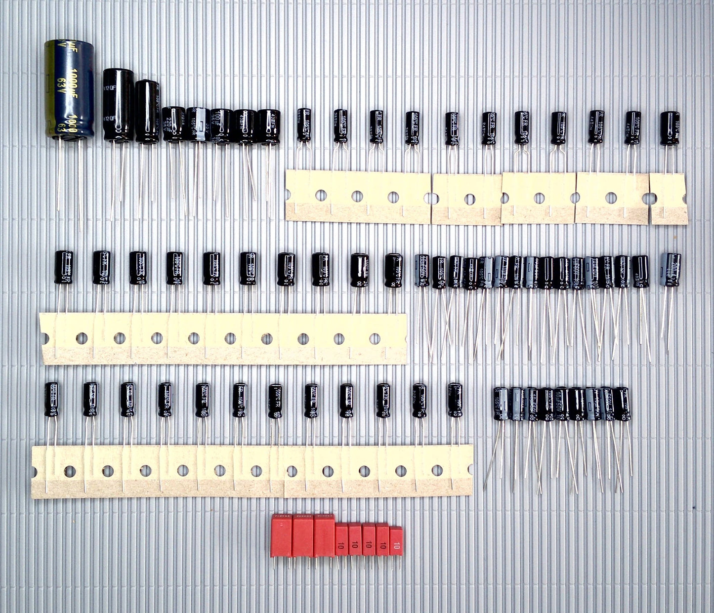 Akai GX 630D Pro Electrolytic Capacitor Set Panasonic FR-A and WIMA for Repair, Recapping and Upgrade