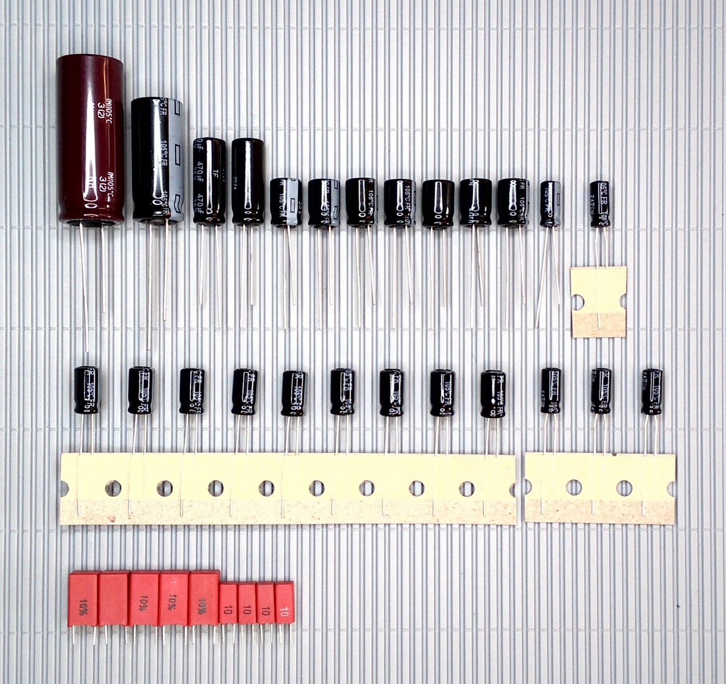 B&O Beogram CD 5500 6500 7000 electrolytic capacitor set Panasonic FR-A/WIMA COMPLETE recap repair upgrade Bang Olufsen