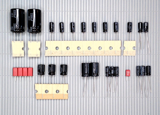 JVC QL-Y66F complete electrolytic capacitor set in two qualities! Electrolytic capacitor set for repair, recapping and upgrade