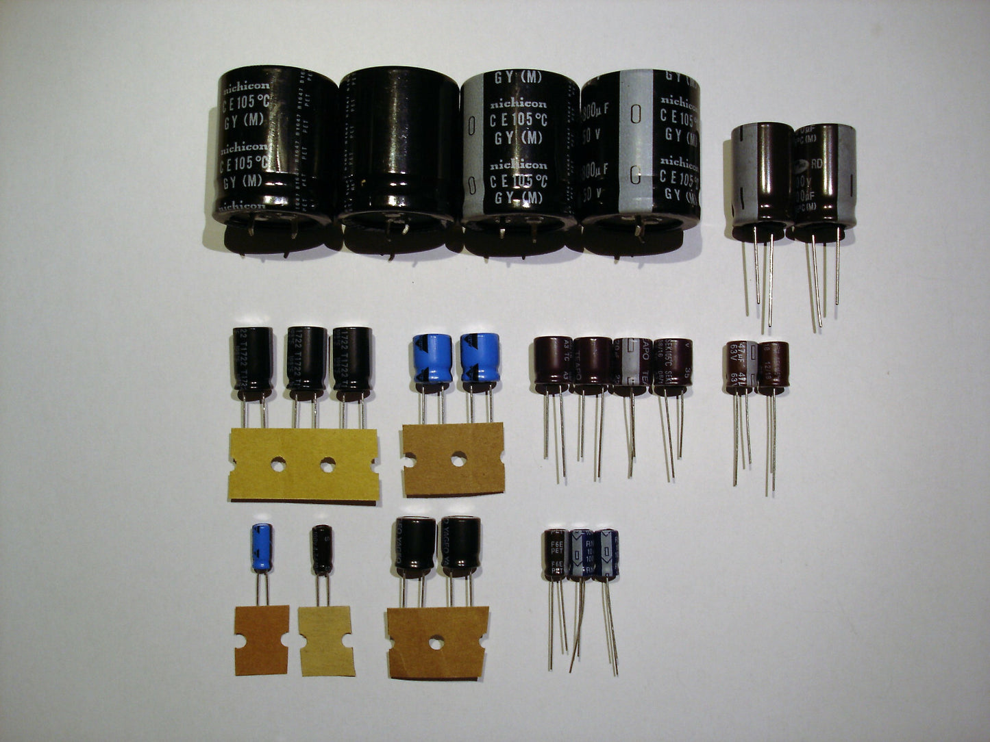 LUXMAN L-10 Elektrolyt-Kondensator-Set komplett recap repair