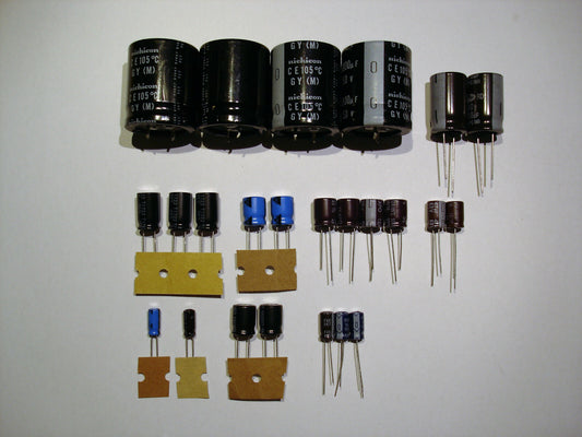 LUXMAN L-10 Elektrolyt-Kondensator-Set komplett recap repair