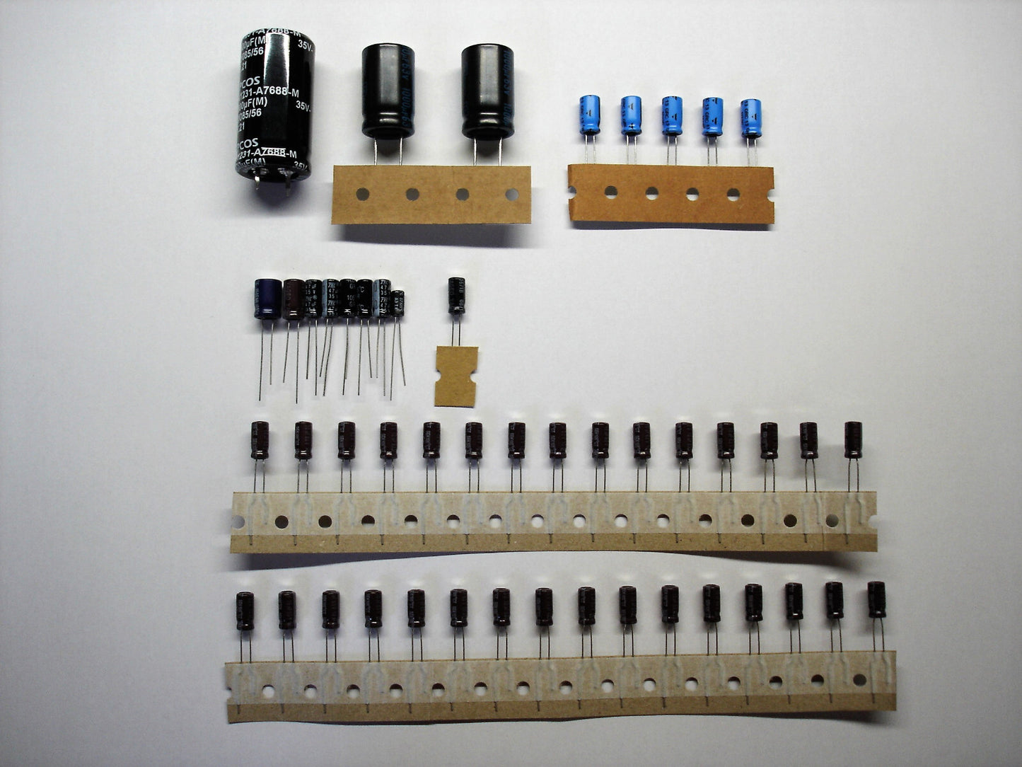 ROLAND D-70 Elektrolyt-Kondensator-Set komplett recap repair