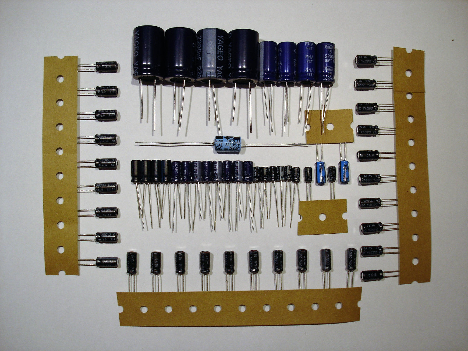 TIRACON 6V Synthesizer Elko Satz KOMPLETT recapping kit recap caps complete