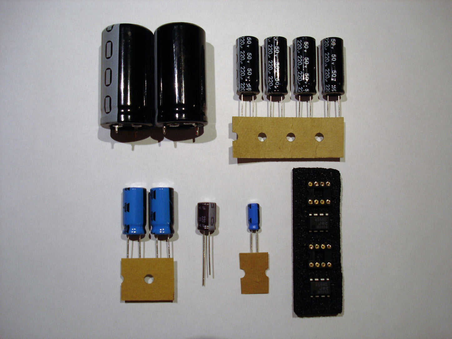 YAMAHA CS 80 Elektrolyt-Kondensator-Set für Netzteil + OP-AMPs recap repair