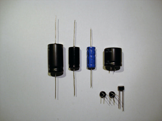 OBERHEIM OB-8 Elektrolyt-Kondensator-Set für Netzteil inkl Gleichrichter recap