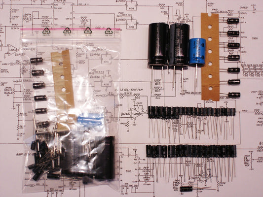 Sequential Circuits PROPHET 5 Rev.3 Elektrolyt-Kondensator-Set komplett repair