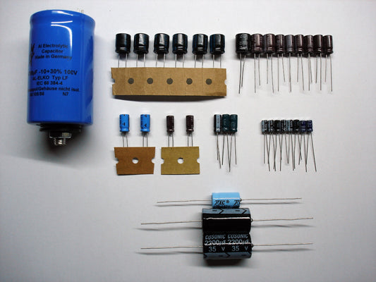 DUAL CV80 Elektrolyt-Kondensator-Set komplett recap repair