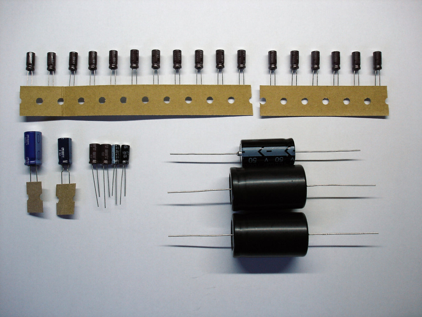 DUAL CV 61 Elektrolyt-Kondensator-Set komplett recap repair