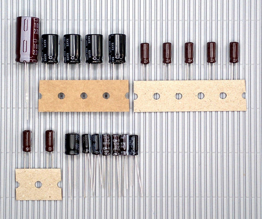 GRUNDIG T 1000 / 1000-2 Elektrolyt-Kondensator-Set komplett recap repair