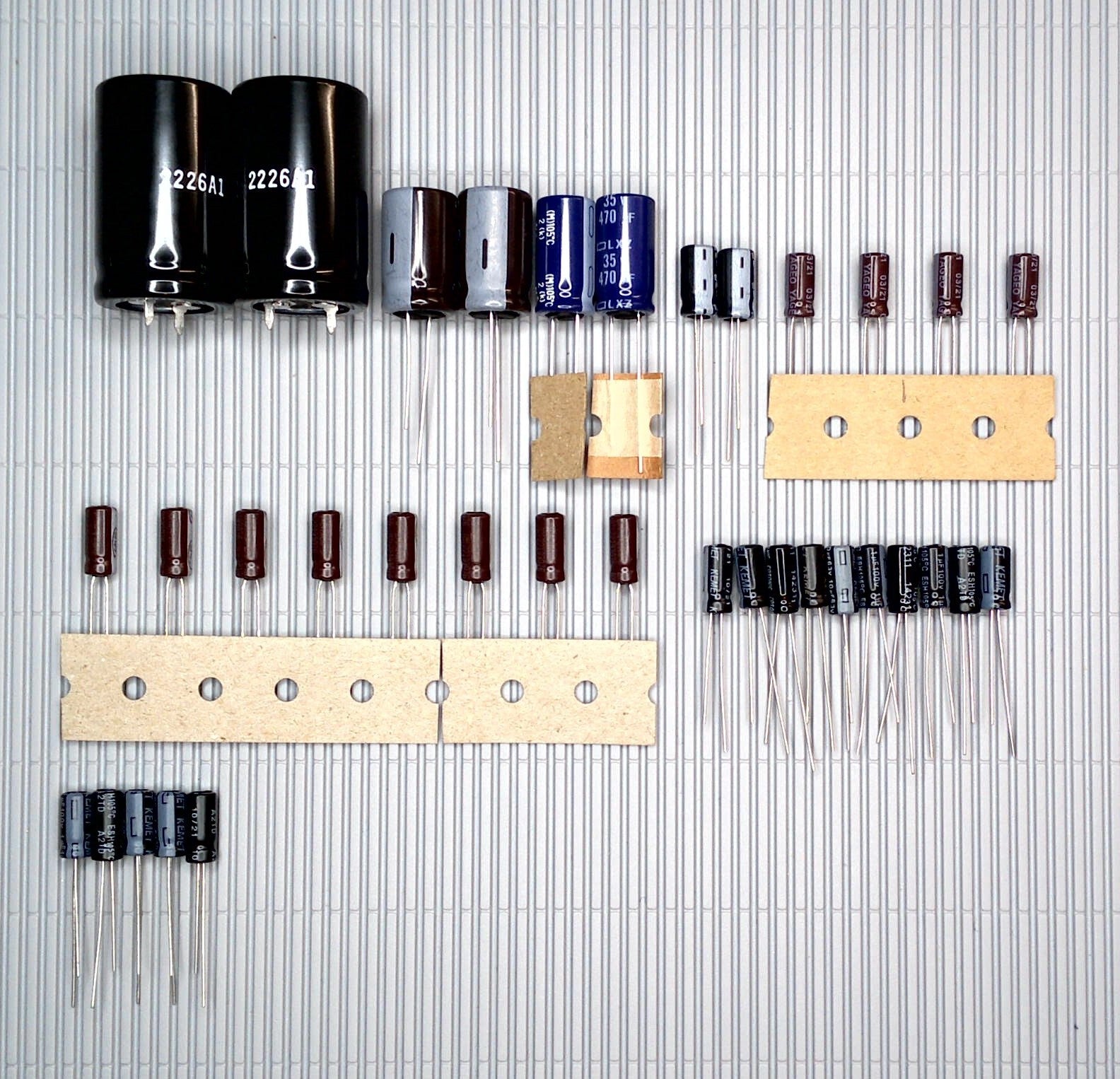 DUAL CV 450m Elektrolyt-Kondensator-Set komplett recap repair
