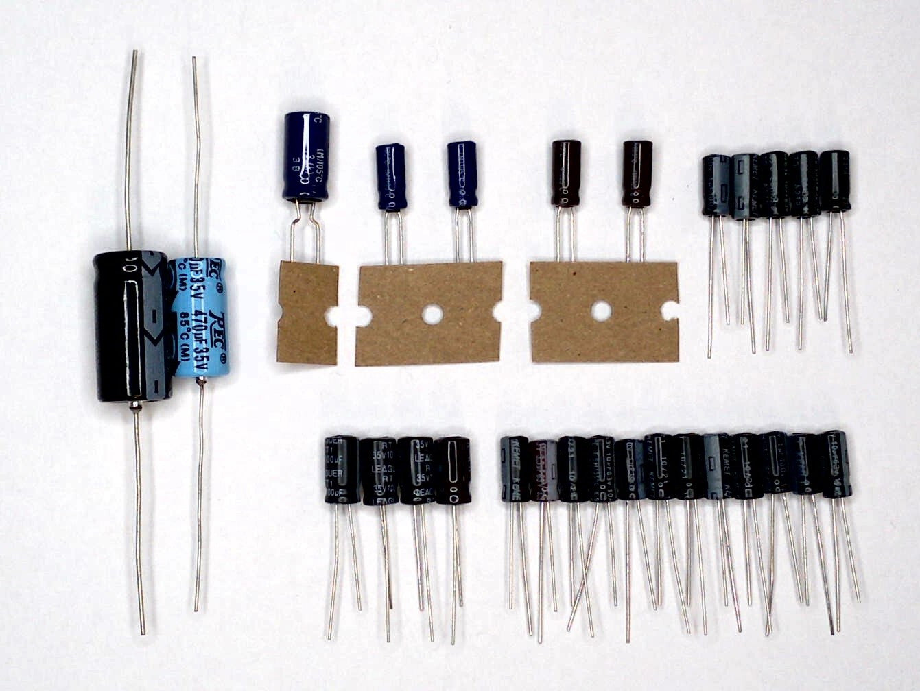 KORG MS20 Elektrolyt-Kondensator-Set komplett recap repair