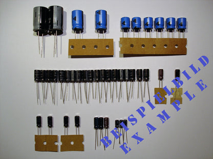 PIONEER D23 Elektrolyt-Kondensator-Set komplett QUALITÄT WÄHLBAR recap repair