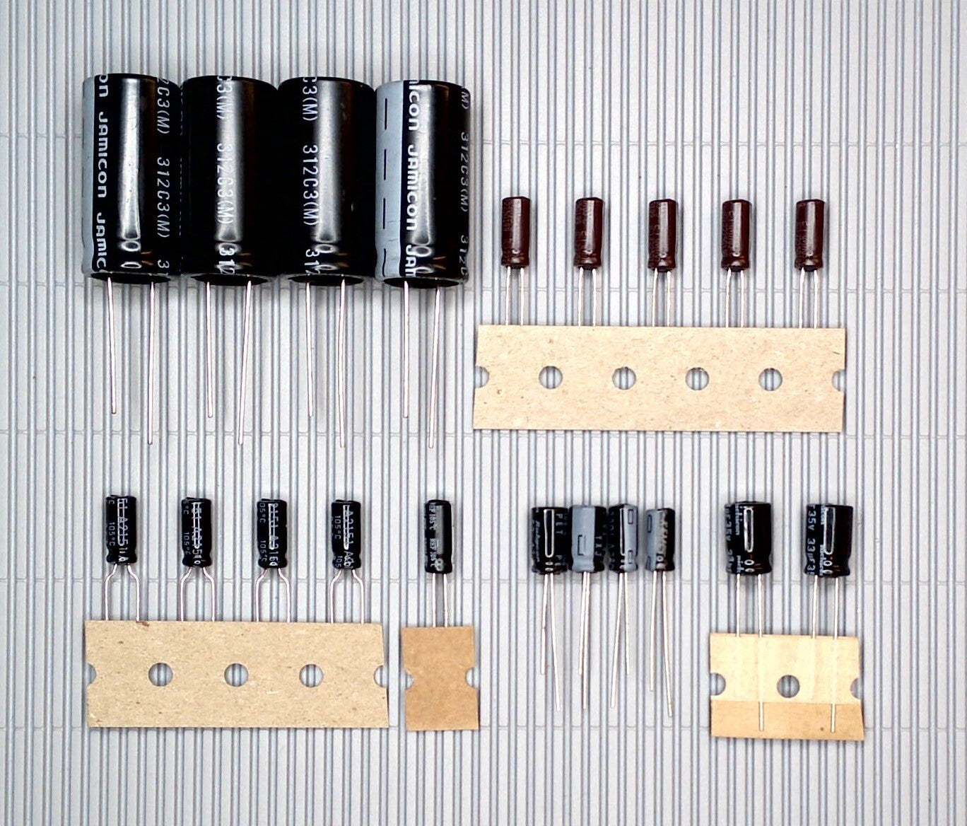 JVC QL-Y5F Elektrolyt-Kondensator-Set QUALITÄT WÄHLBAR recap repair