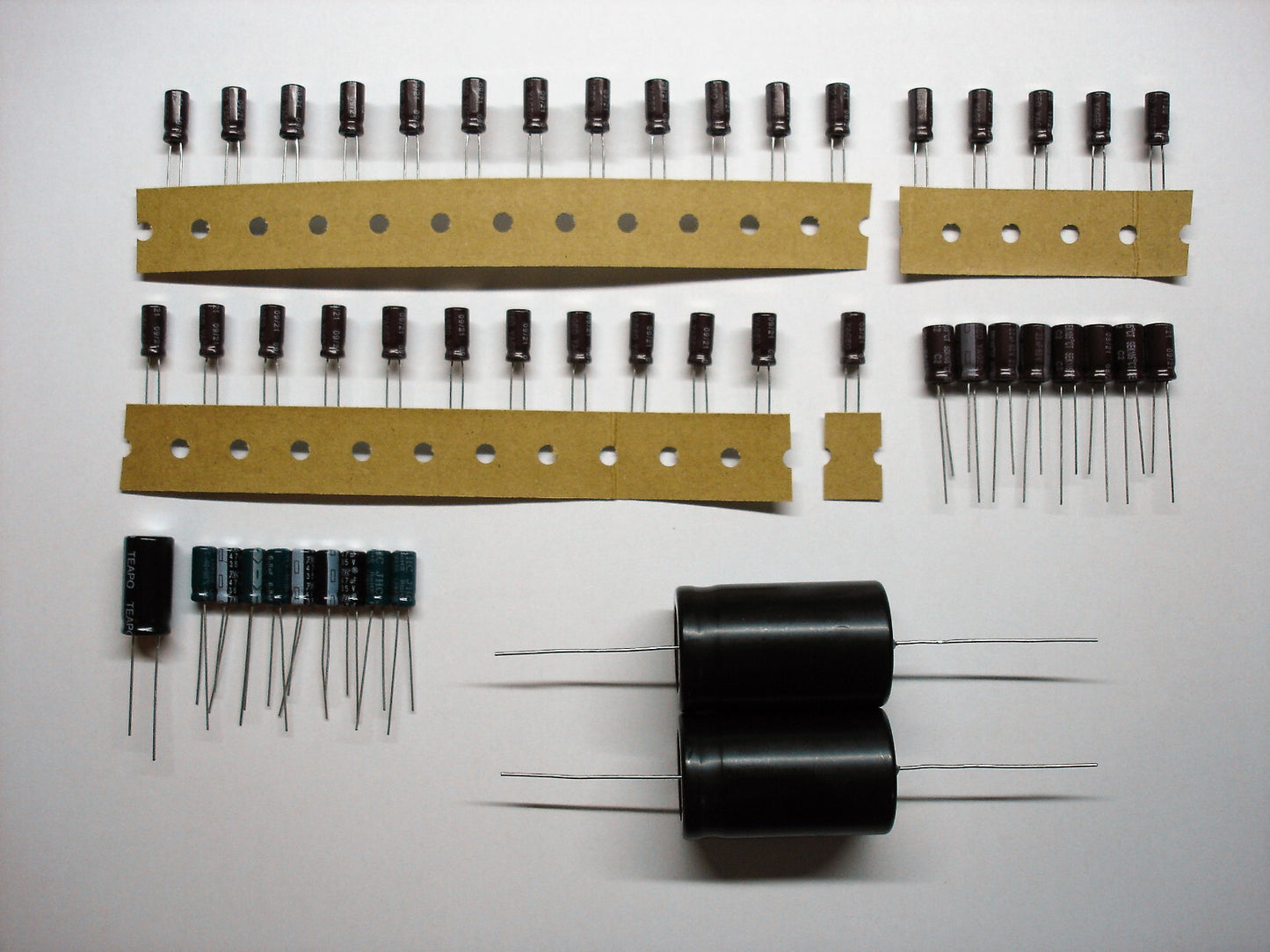 DUAL CV 1200 komplettes Elektrolyt-Kondensator Set recap caps repair