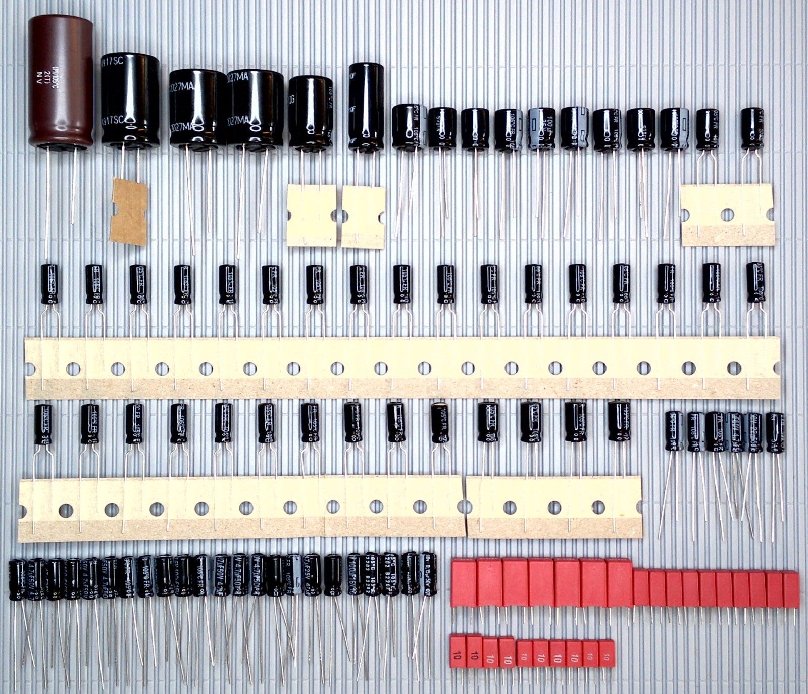 NAD 6100 Elektrolyt-Kondensator-Set komplett Panasonic WIMA recap repair upgrade