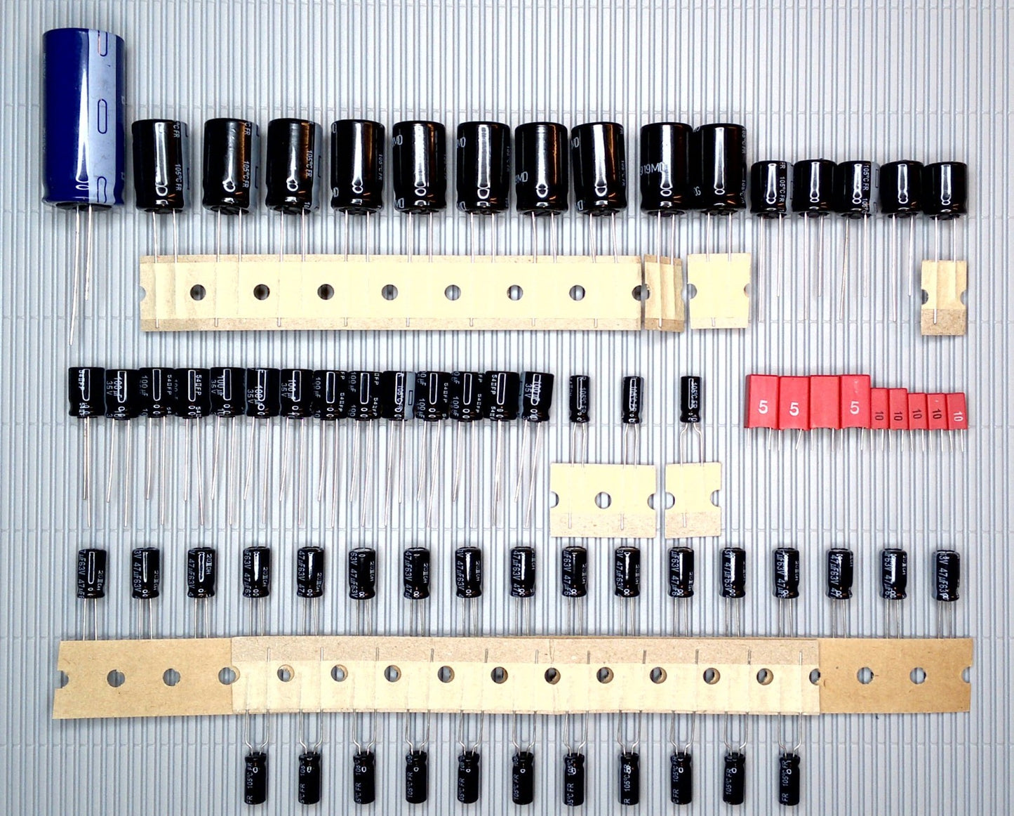 NAD 5000 Elektrolyt-Kondensator-Set komplett Panasonic-WIMA recap repair