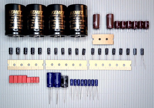 Pioneer SA-8800 Elektrolyt-Kondensator-Set komplett Panasonic WIMA recap repair