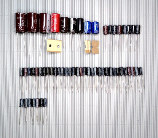 LUXMAN D-103u Elektrolyt-Kondensator-Set komplett recap repair