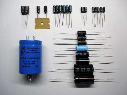 DUAL CV40 Elko-Satz komplett Kondensator recap caps recapping complete kit CV 40