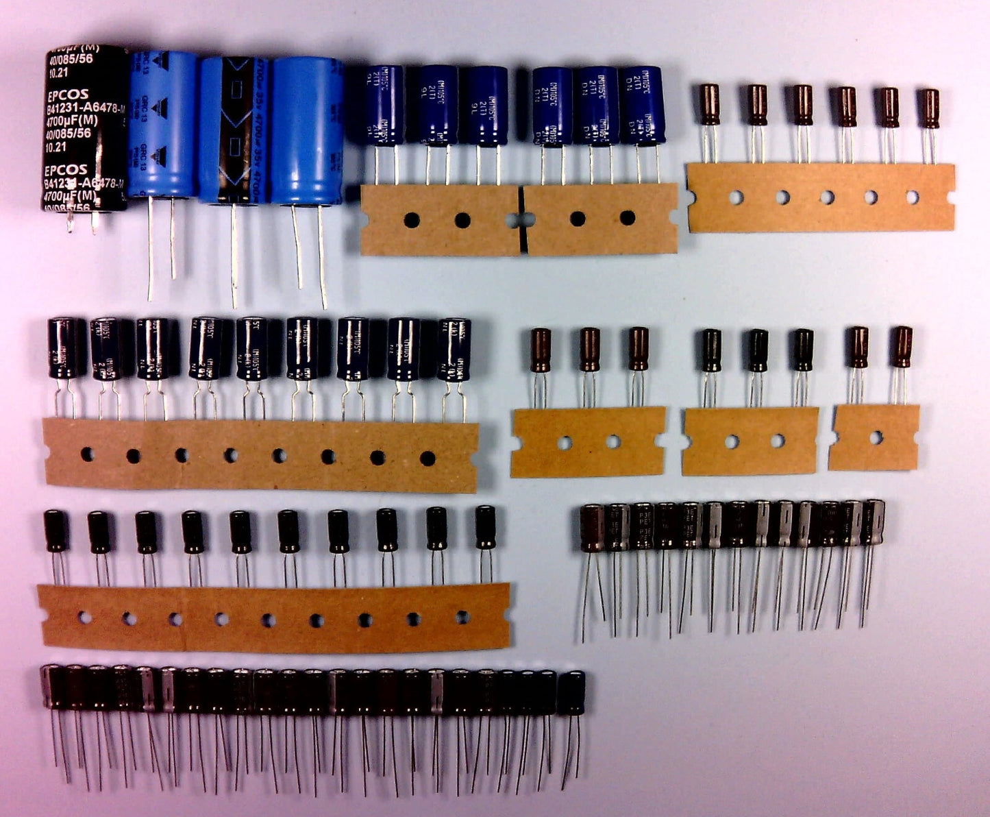 TANDBERG TCD 910/911 Elektrolyt-Kondensator-Set komplett recap repair