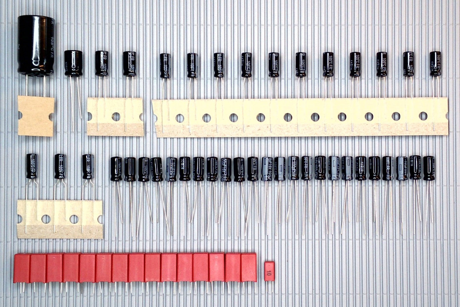 TANDBERG TCD 320 Elektrolyt-Kondensator-Set komplett Panasonic-WIMA recap repair
