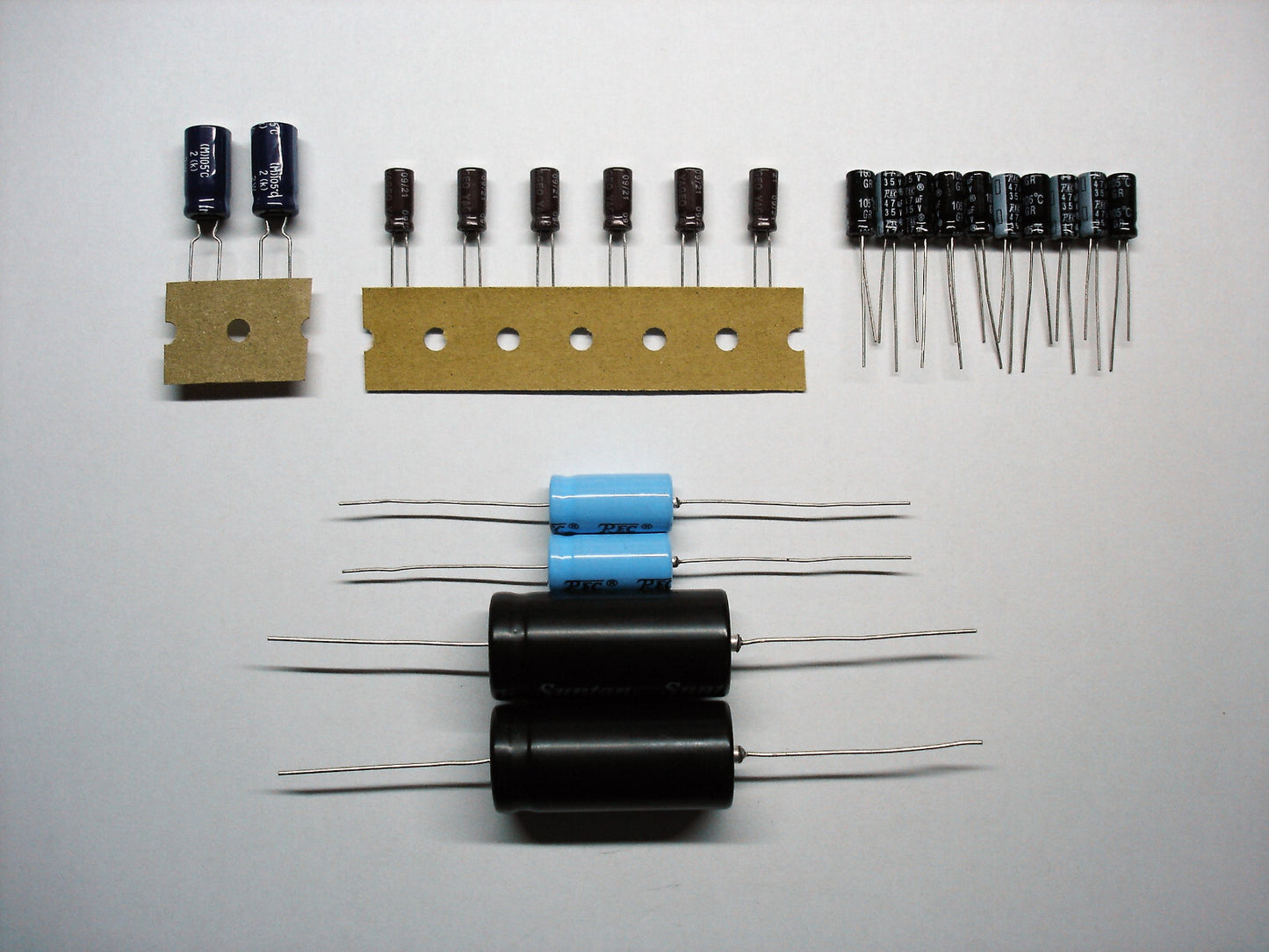 DUAL CV 60 Elektrolyt-Kondensator-Set komplett recap repair