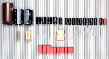 YAMAHA DX-7 I+II Elektrolyt-Kondensator-Set komplett Panasonic WIMA recap repair