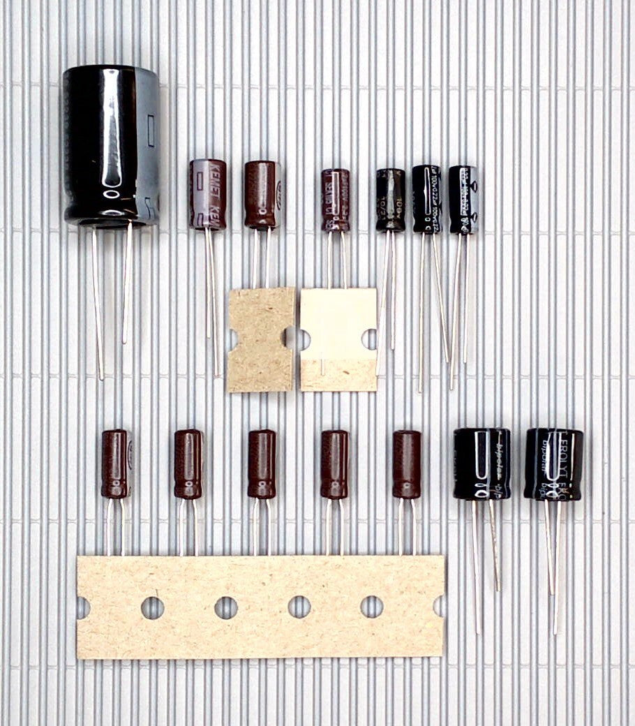 TECHNICS SL-QD33 Elektrolyt-Kondensator-Set QUALITÄT WÄHLBAR recap repair