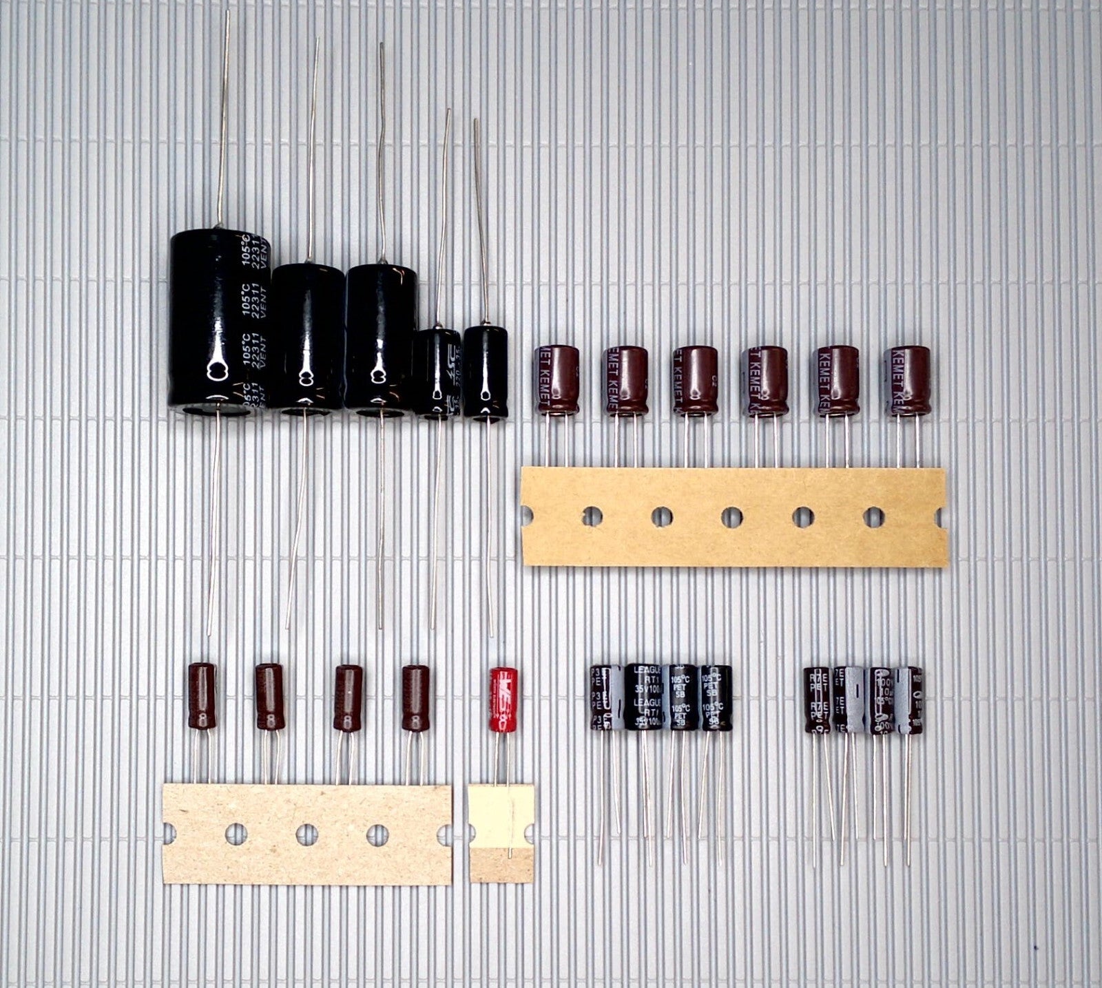 NSM 50M/52M Elektrolyt-Kondensator-Set komplett recap repair