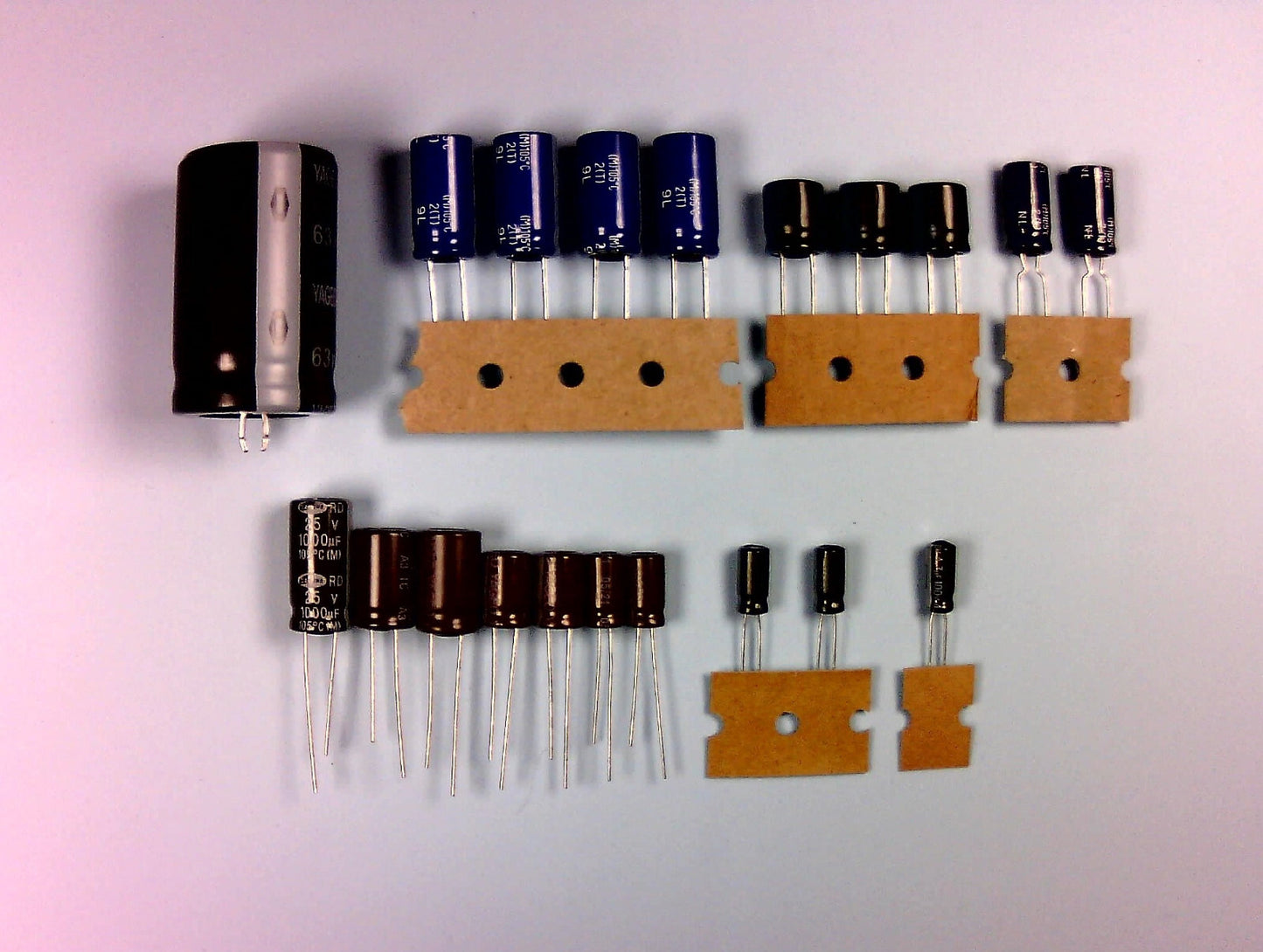 Thorens TTP 2000 Elektrolyt-Kondensator-Set komplett recap repair