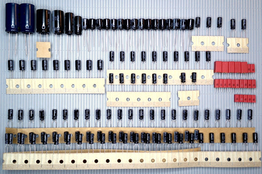 DUAL C844 Elektrolyt-Kondensator-Set komplett Panasonic/WIMA recap repair