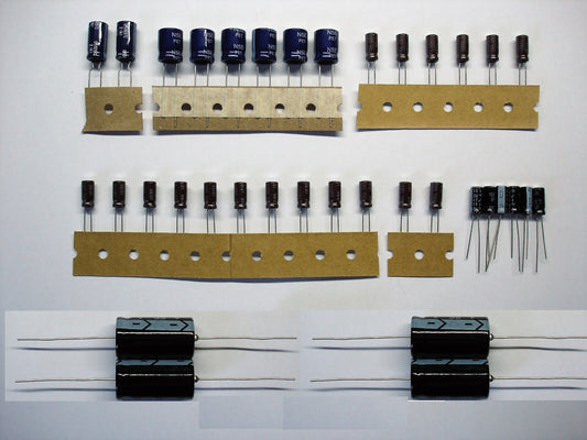 DUAL CV120 CV121 Elektrolyt-Kondensator-Set komplett recap repair
