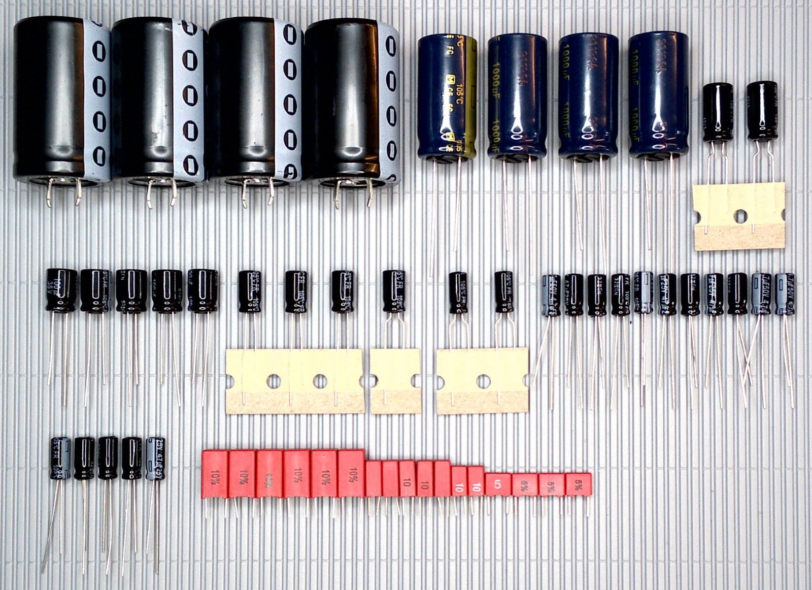 NAD 3125 Elektrolyt-Kondensator-Set Panasonic WIMA recap repair upgrade