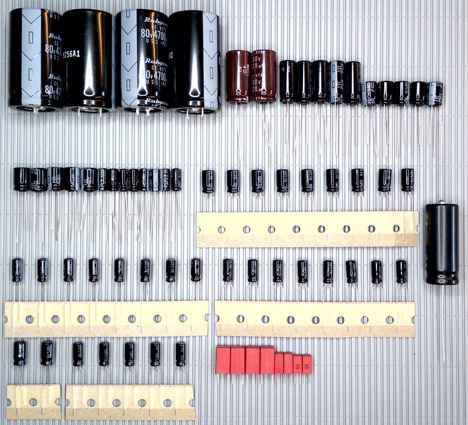 Tandberg TR 2080 Elektrolyt-Kondensator-Set Panasonic WIMA recap repair upgrade