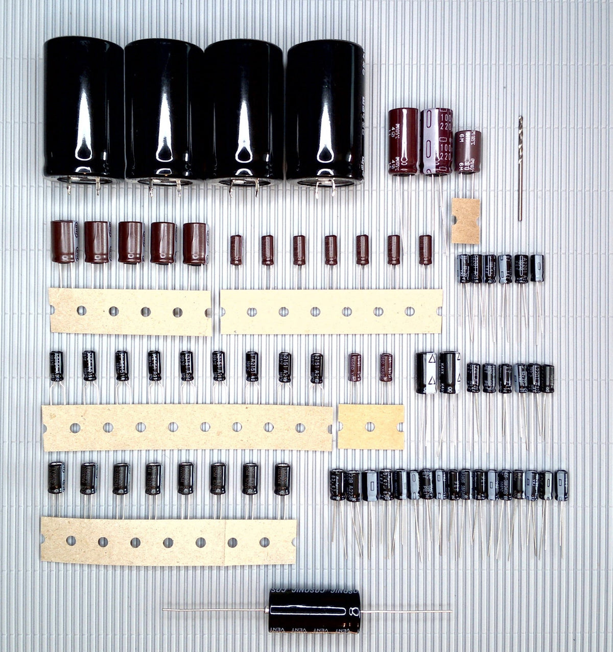 Tandberg TR 2075 Mk2 Elektrolyt-Kondensator-Set QUALITÄT WÄHLBAR recap repair