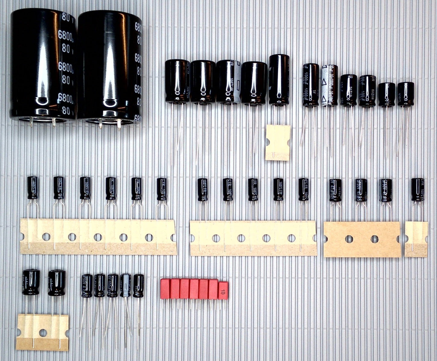 SANSUI AU-D22 Elektrolyt-Kondensator-Set komplett Panasonic WIMA recap repair