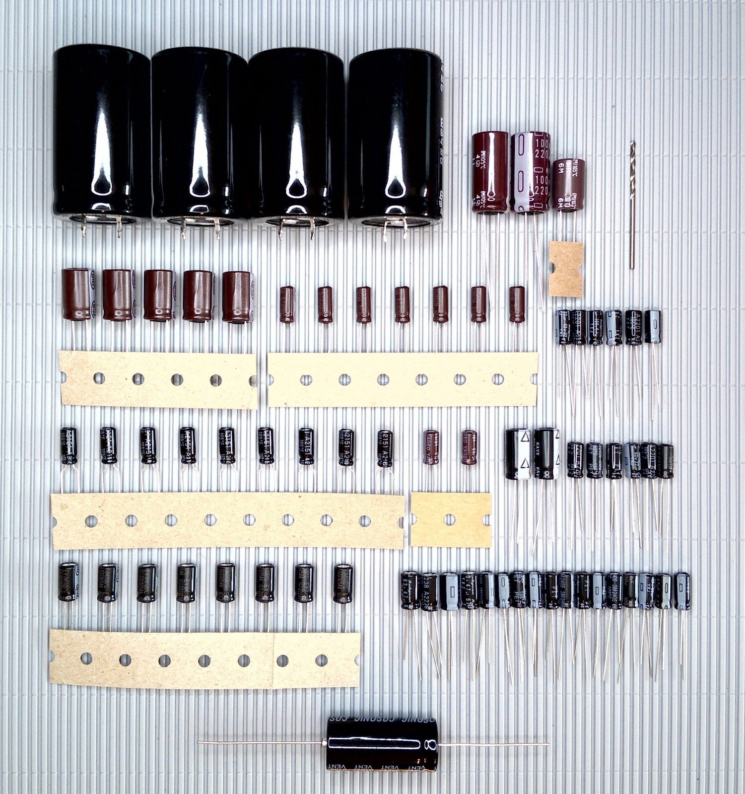 Tandberg TR 2075 Mk2 Elektrolyt-Kondensator-Set QUALITÄT WÄHLBAR recap repair