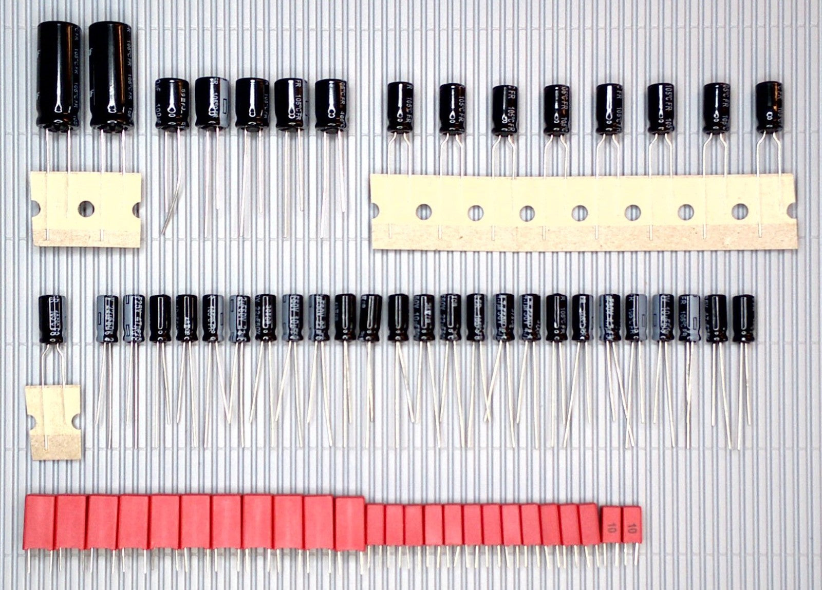 SCHNEIDER DCS 8025 SR Cassettendeck Elektrolytkondensatorset Panas.recap upgrade
