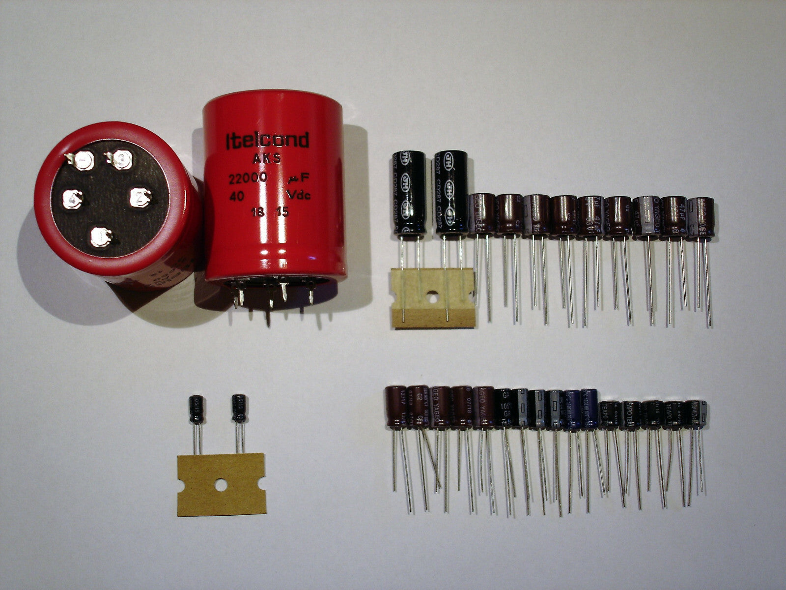 GRUNDIG MA 100 Elektrolyt-Kondensator-Set komplett recap repair